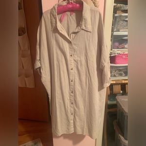 H&M oversized linen dress XXL